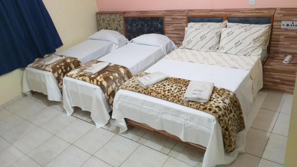 Postel nebo postele na pokoji v ubytování Hotel Dalias