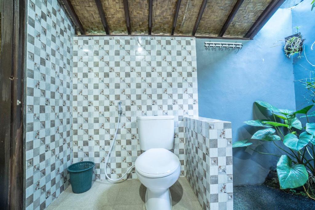 Vannituba majutusasutuses Manuaba Inn