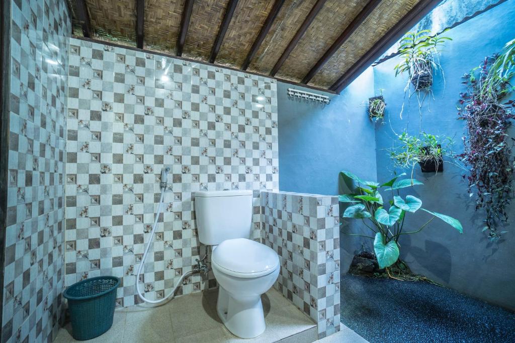 Vannituba majutusasutuses Manuaba Inn