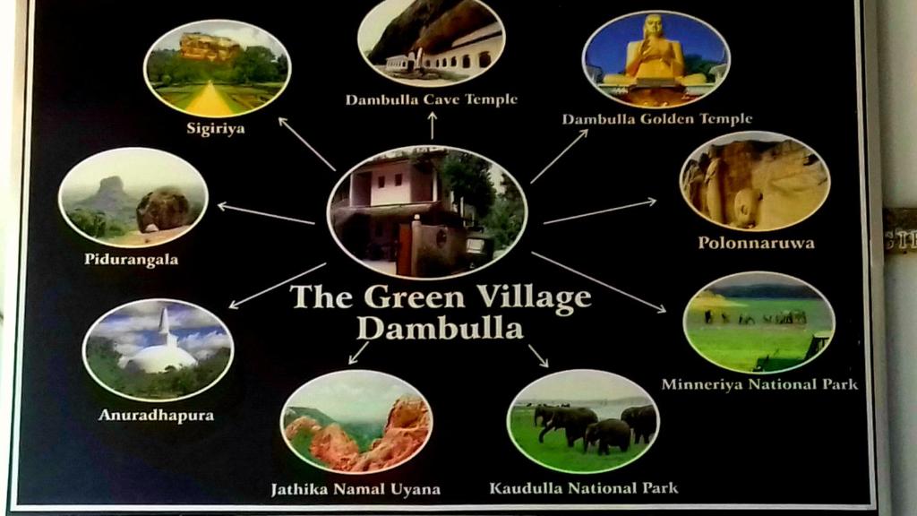 Certifikát, hodnocení, plakát nebo jiný dokument vystavený v ubytování The Green Village Dambulla
