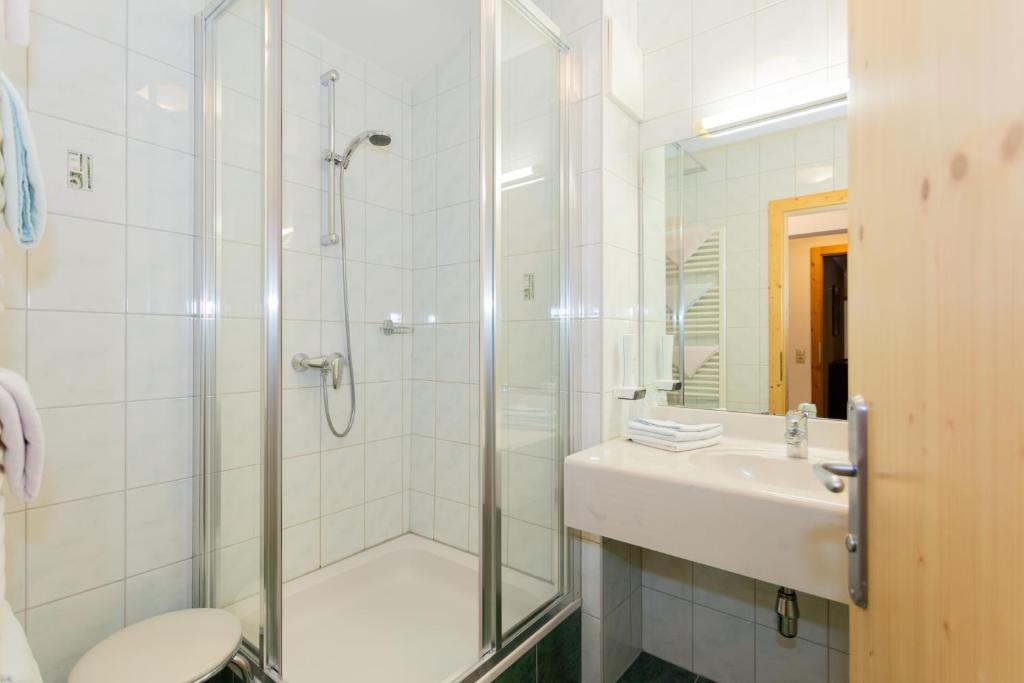 Kúpeľňa v ubytovaní Landhotel Oberdanner