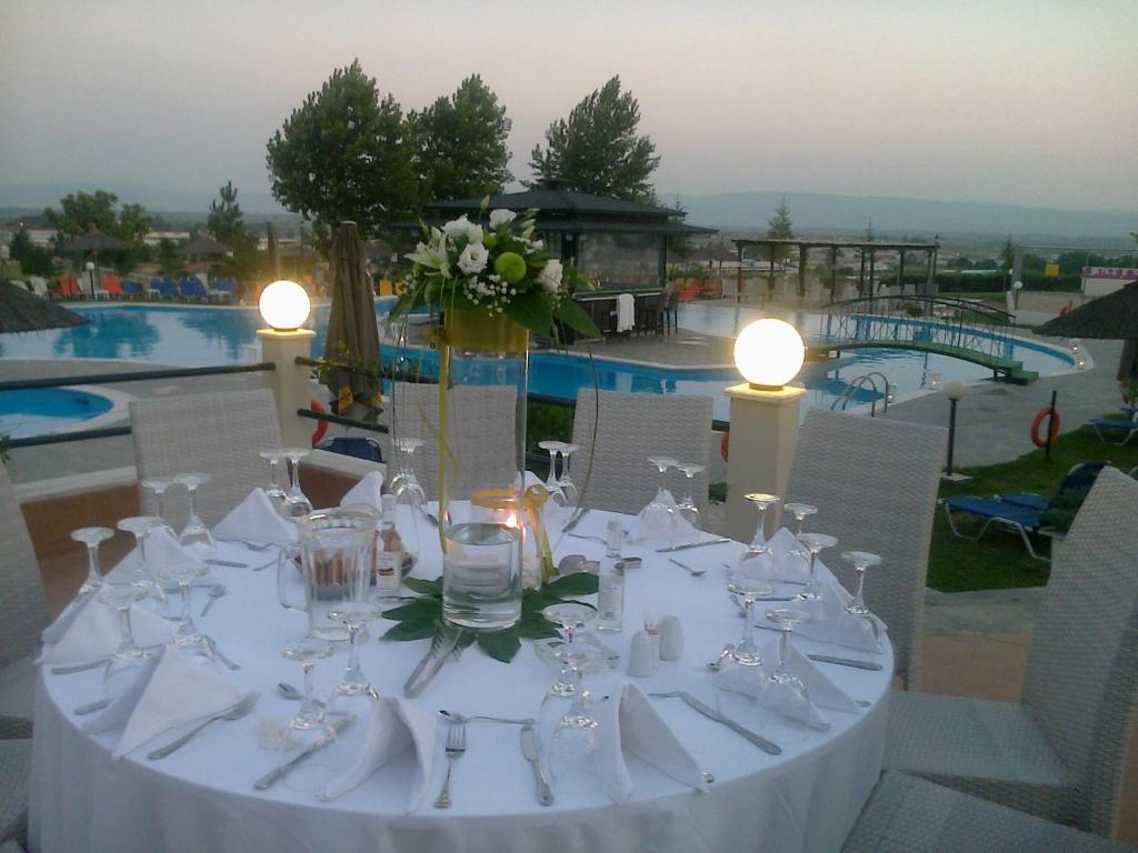 Bazén v ubytování Acropol Hotel nebo v jeho okolí