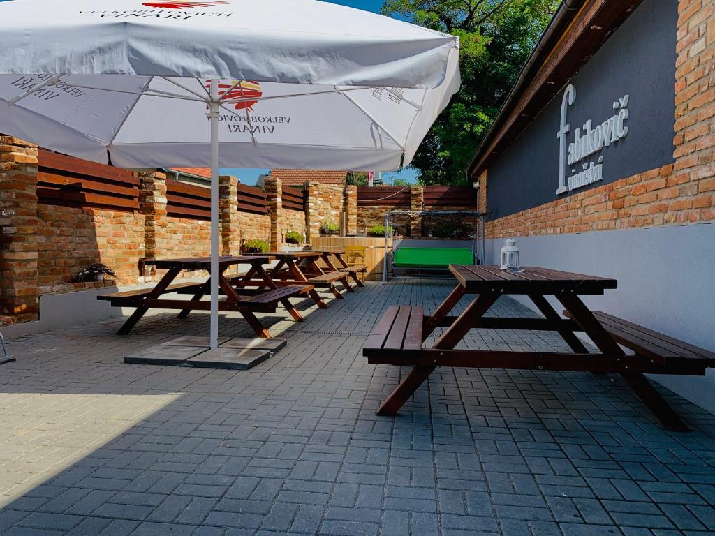 Zdjęcie z galerii obiektu Penzion Vinařství Fabikovič w mieście Velké Bílovice