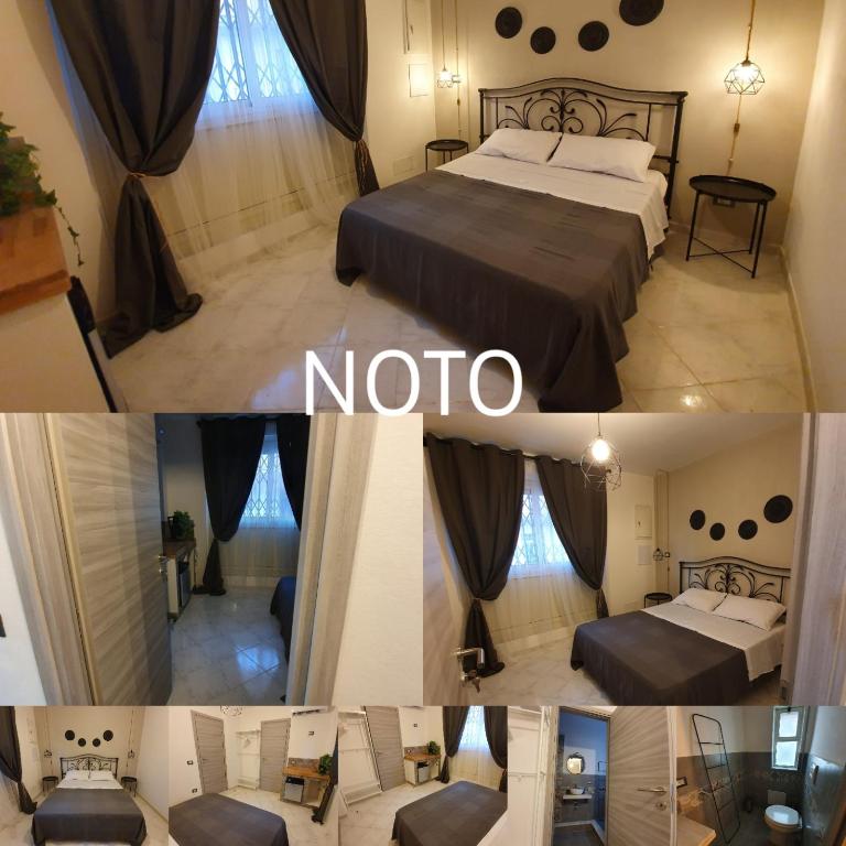 Postel nebo postele na pokoji v ubytování B&B città del carrubo
