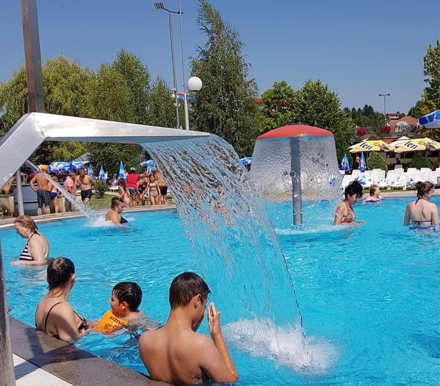Bazén v ubytování Apartmani Centar Banja Vrujci nebo v jeho okolí