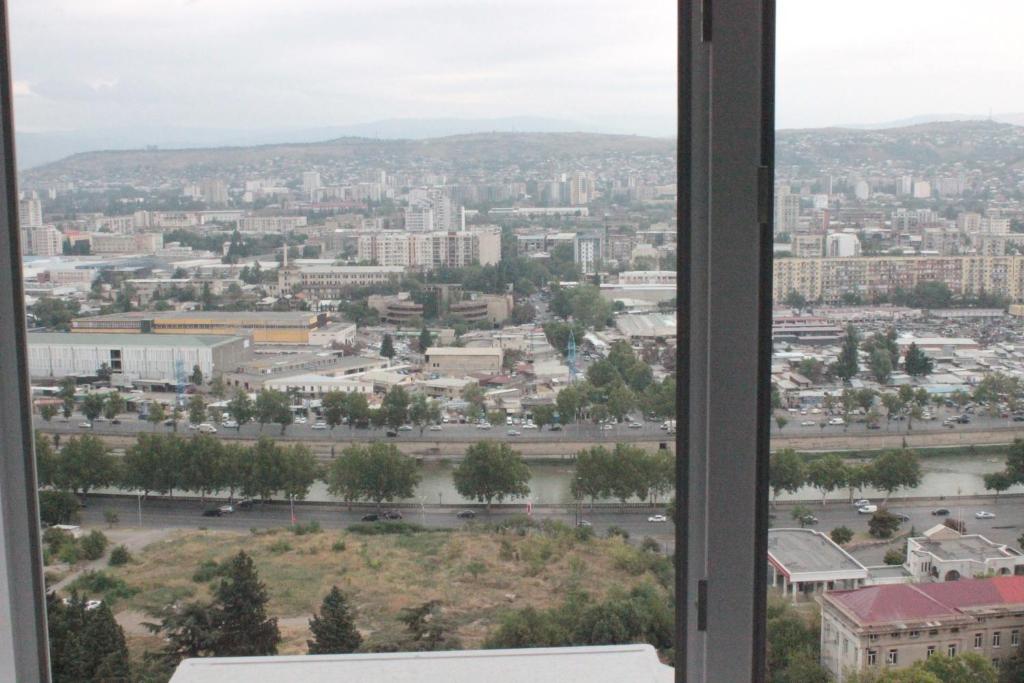 Nespecifikovaný výhled na destinaci Tbilisi nebo výhled na město při pohledu z bed and breakfast
