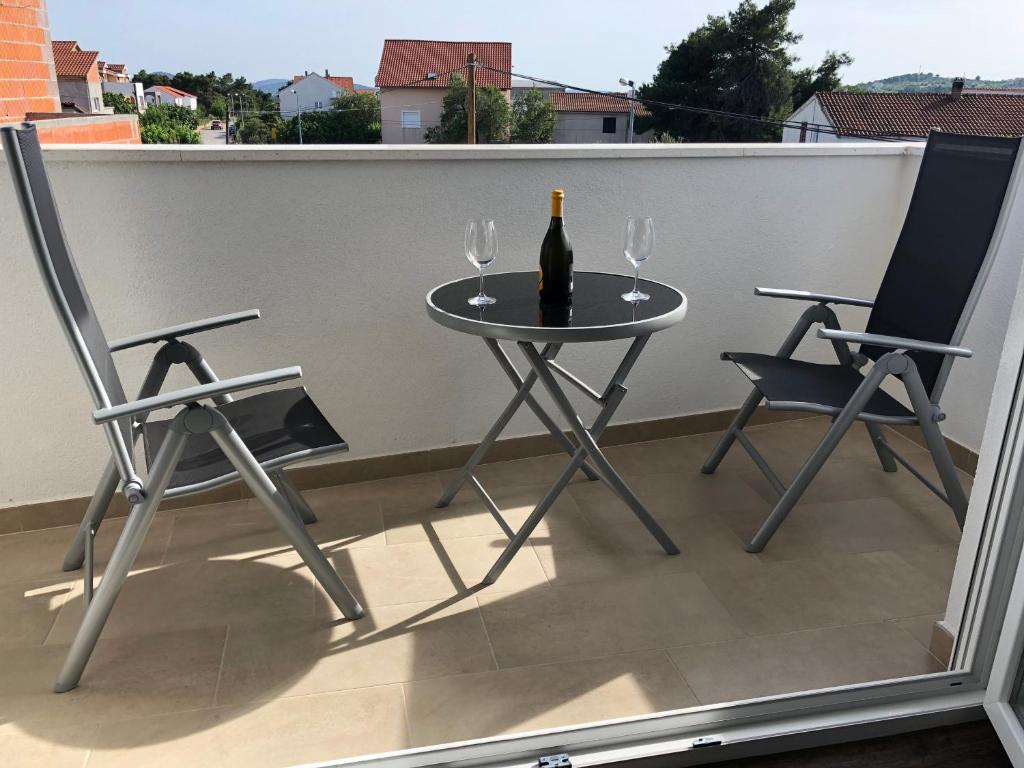 Balkón alebo terasa v ubytovaní Luxury Apartment Lukas