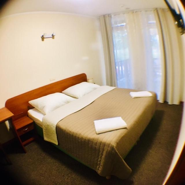 Postel nebo postele na pokoji v ubytování Gościniec Skwierzyna
