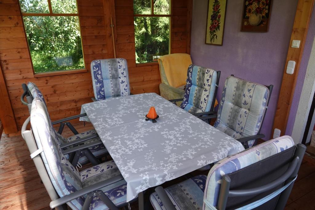 Posezení v ubytování Ferienwohnung Grießer