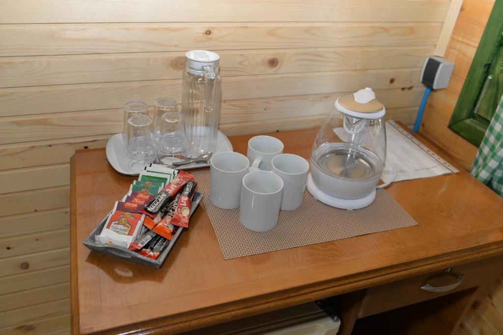 Set per la preparazione di tè e caffè presso Guest house Green Garden