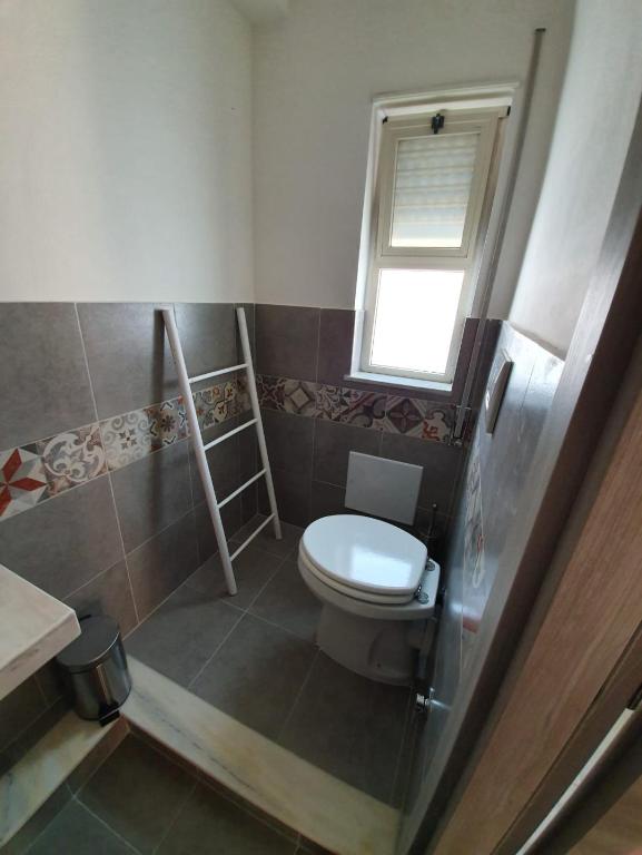 Koupelna v ubytování B&B città del carrubo