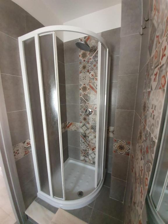 Koupelna v ubytování B&B città del carrubo