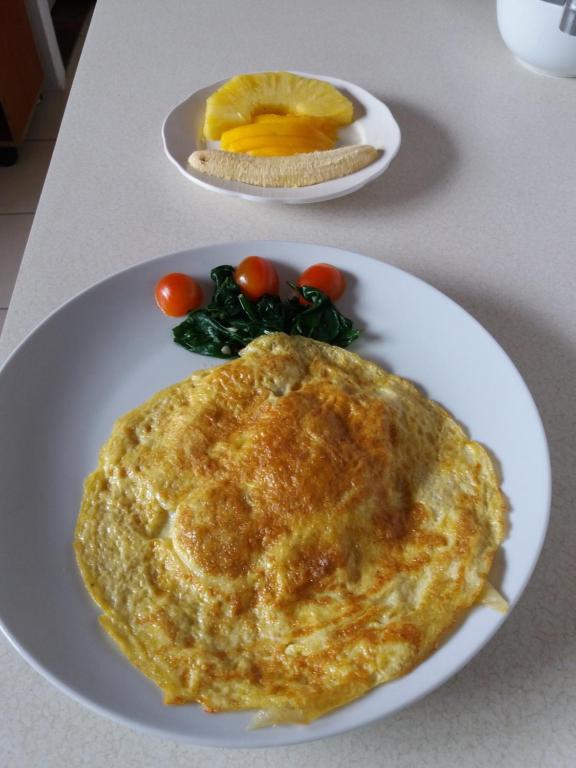 Jídlo v hostelu nebo okolí