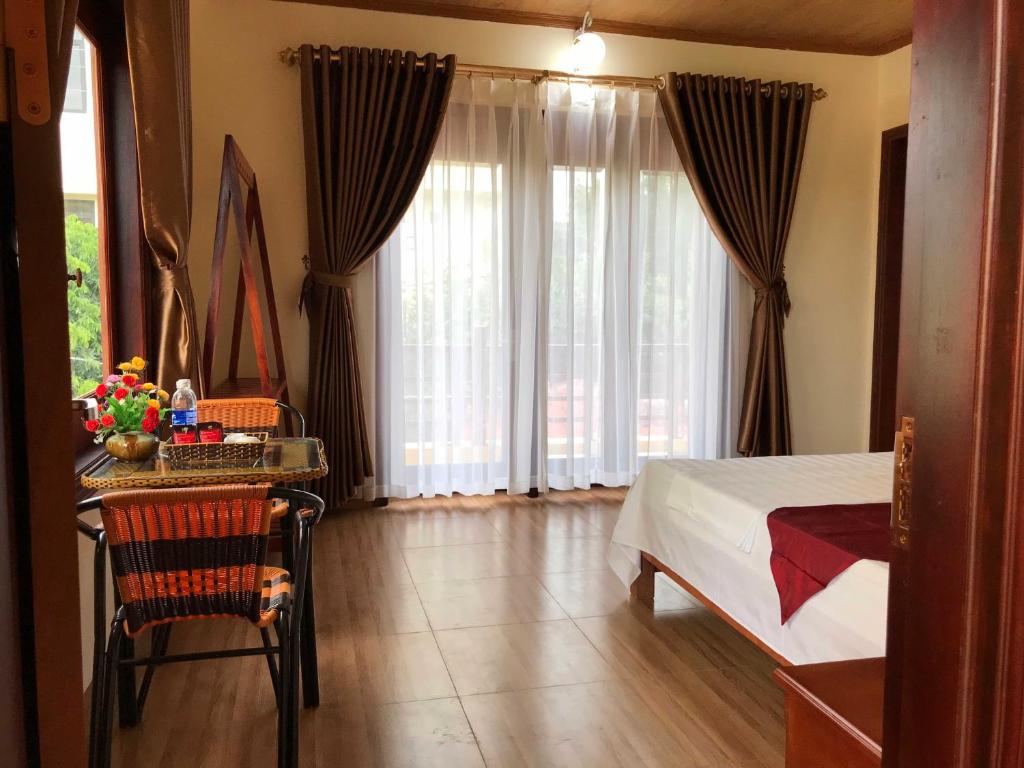 Et opholdsområde på Tam Coc Thai Duong Homestay