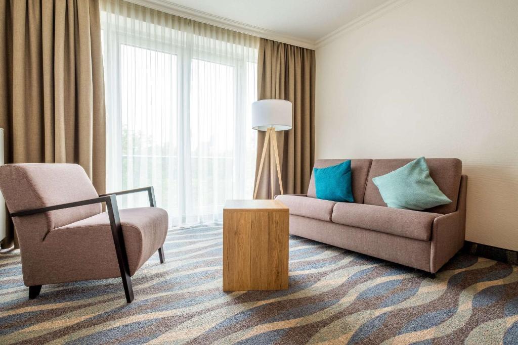 Posezení v ubytování Quality Hotel Lippstadt