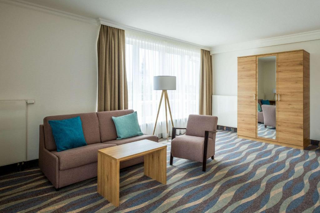 Posezení v ubytování Quality Hotel Lippstadt