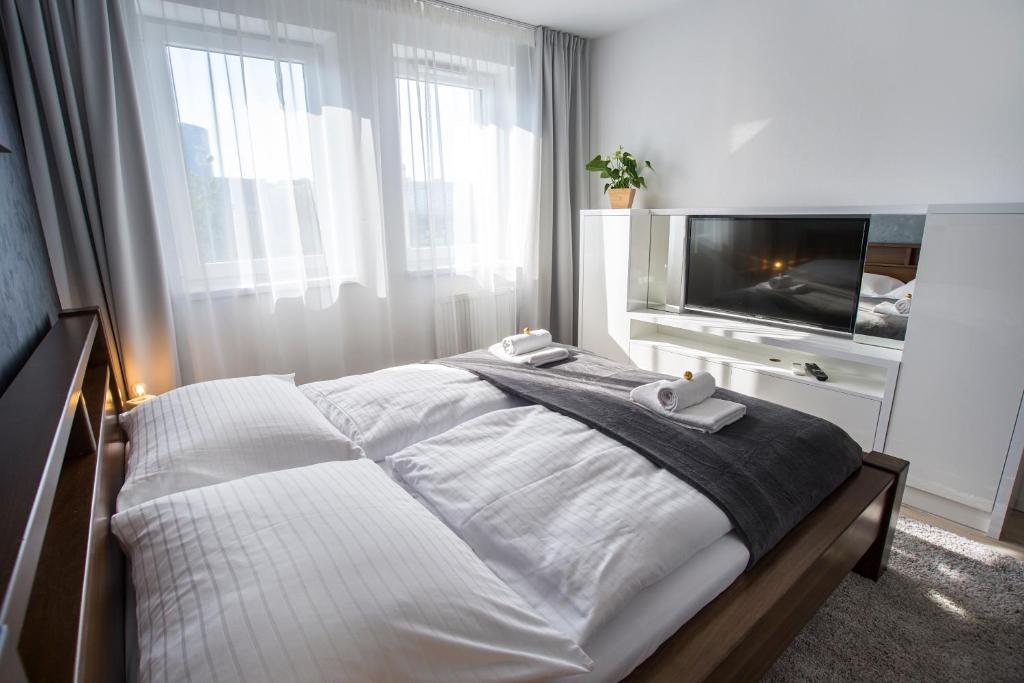 Posteľ alebo postele v izbe v ubytovaní More Than Accommodation