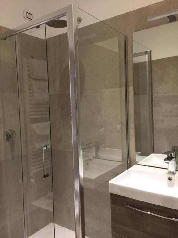 Kúpeľňa v ubytovaní Uma Apartments