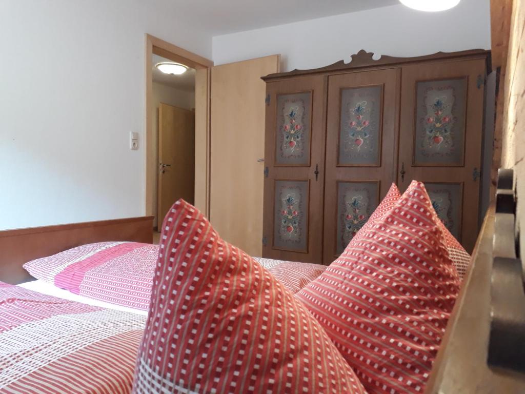 Postel nebo postele na pokoji v ubytování Auerhiasbauer