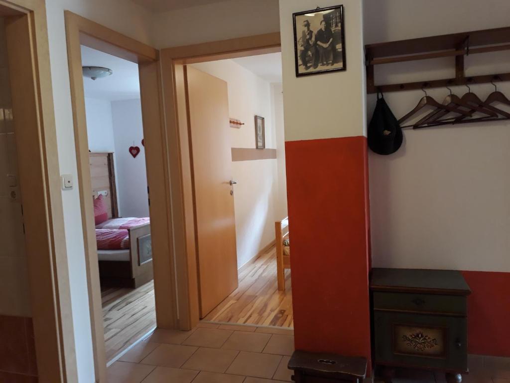 Postel nebo postele na pokoji v ubytování Auerhiasbauer