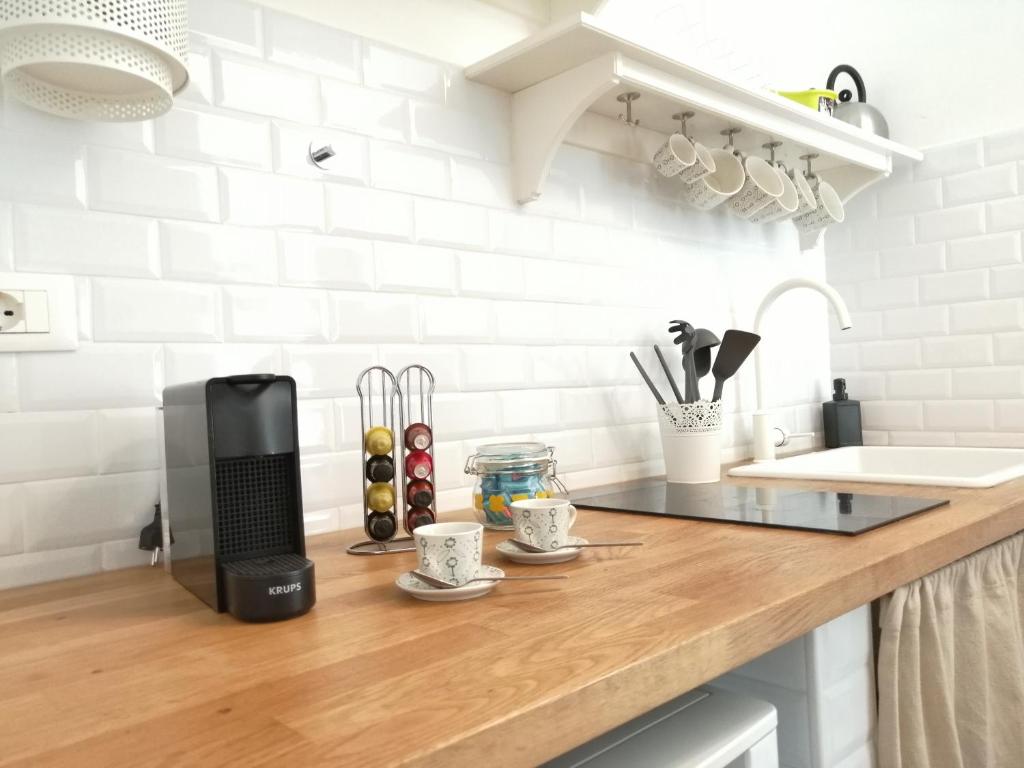 A kitchen or kitchenette at Sivory Rome
