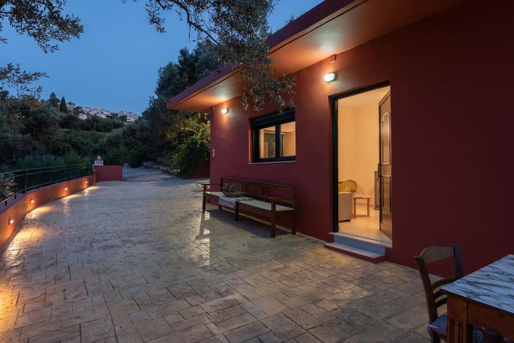 Balkon lub taras w obiekcie Agapi's Home