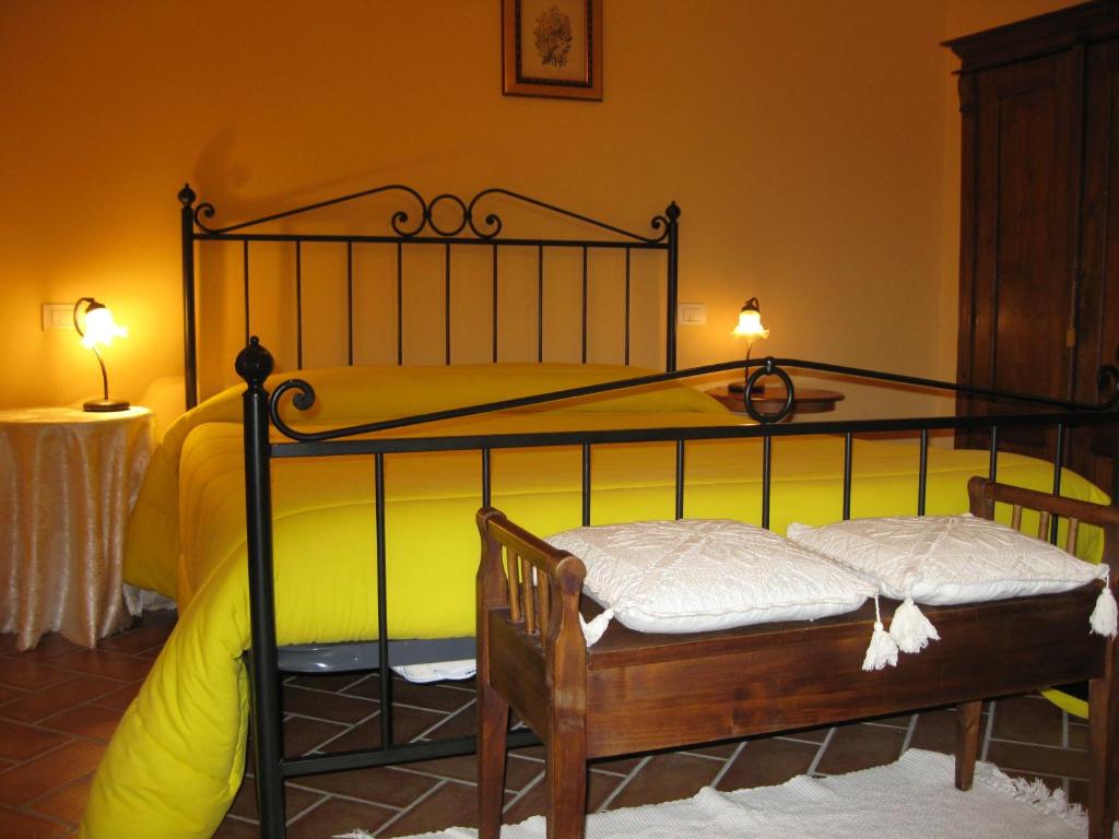 Postel nebo postele na pokoji v ubytování Giannetti Bed & Breakfast
