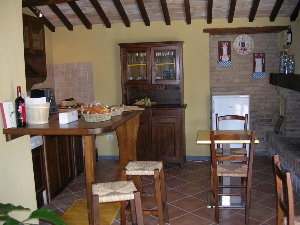 Kuchyň nebo kuchyňský kout v ubytování Giannetti Bed & Breakfast