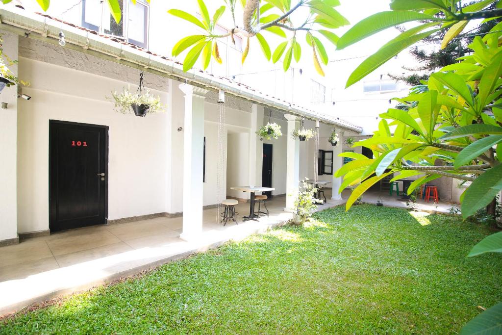 Zahrada ubytování Clock Inn Dehiwala