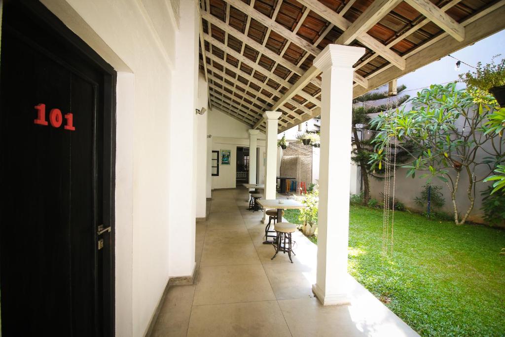Zahrada ubytování Clock Inn Dehiwala