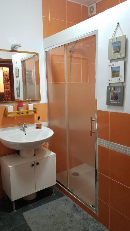 Kúpeľňa v ubytovaní Casa Casergyo