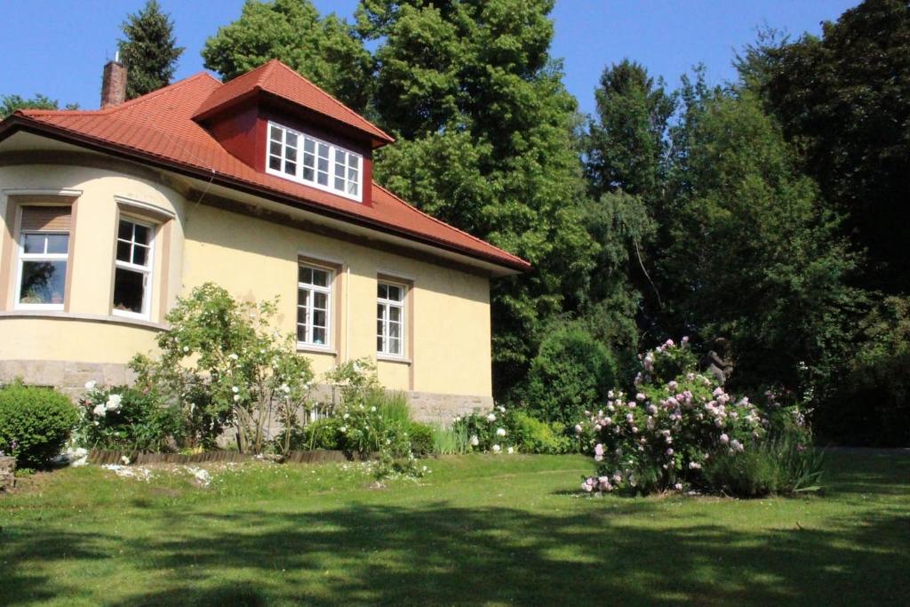 Zahrada ubytování Villa Bergmann