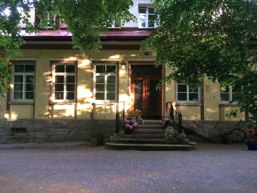 Budova, kde se apartmán nachází