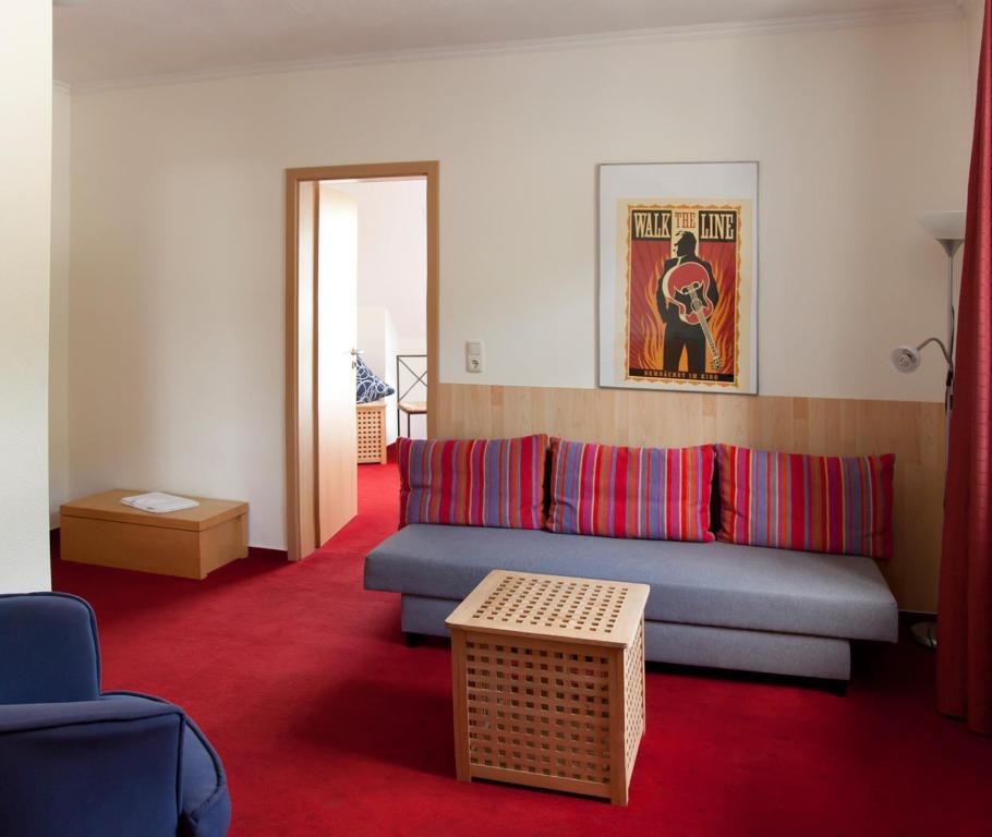 Posezení v ubytování Hotel Weidenhof