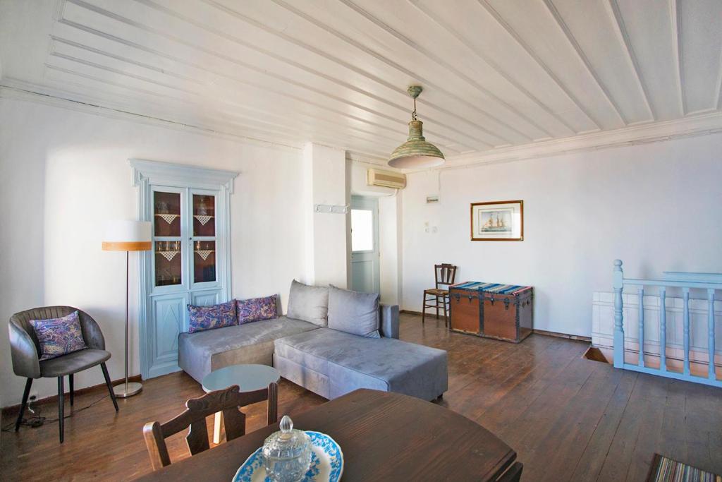 Posezení v ubytování Rodia House