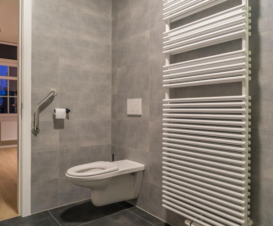 Koupelna v ubytování Hotel Huron