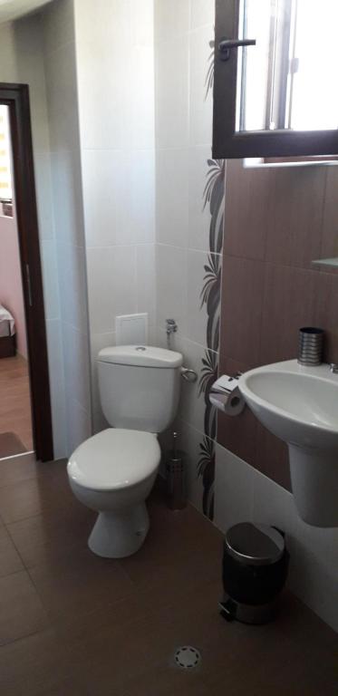 Koupelna v ubytování Guest House Ideal
