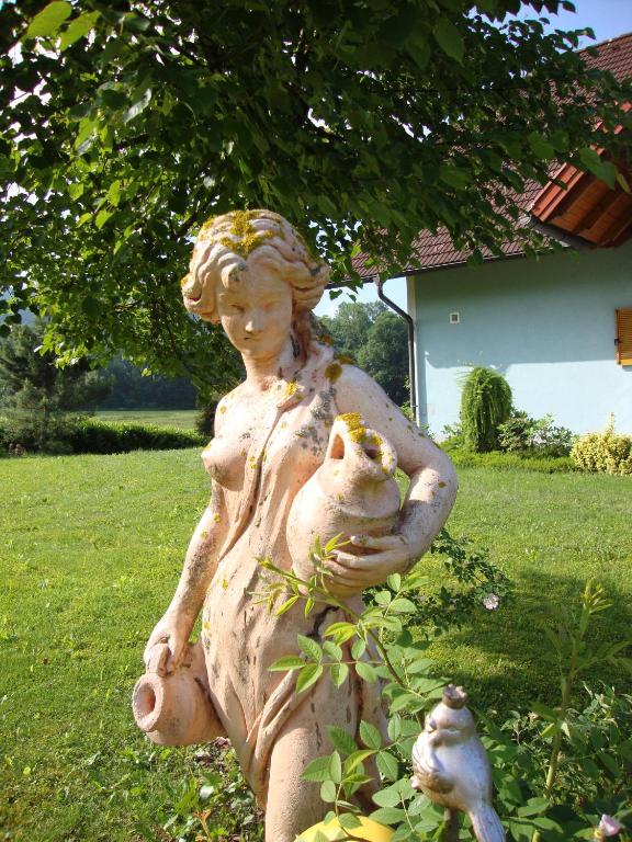 A garden outside Casa Anna