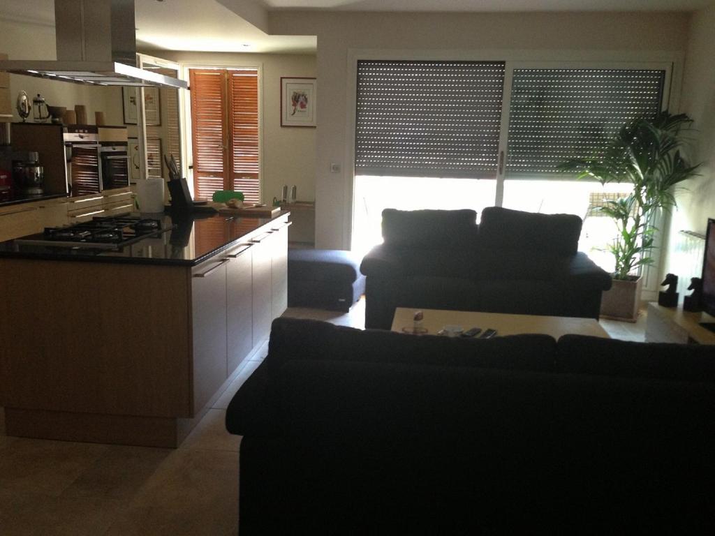 Kuchyň nebo kuchyňský kout v ubytování L'Appartement