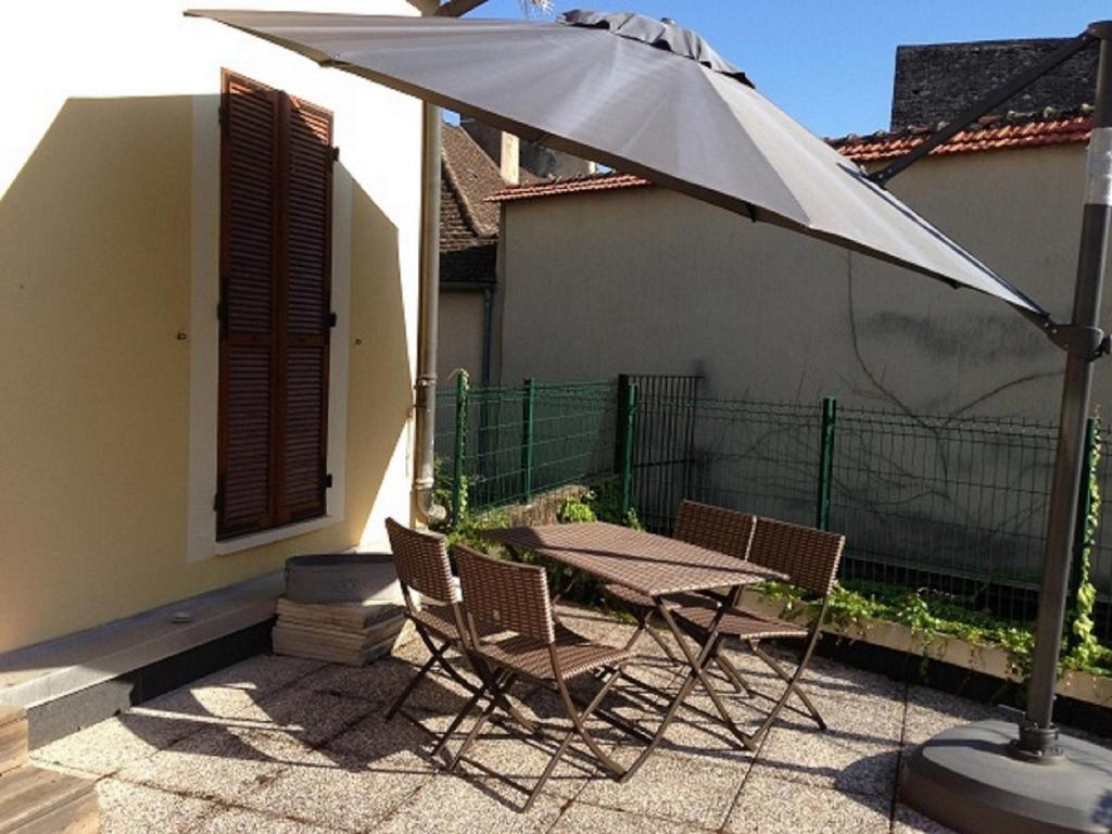 Patio nebo venkovní prostory v ubytování L'Appartement