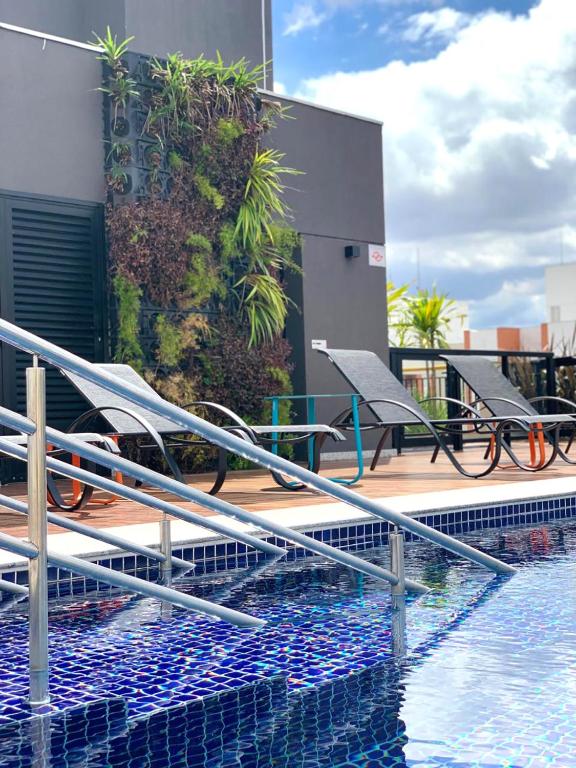  Apartamento Luxo Completo Piscina Centro