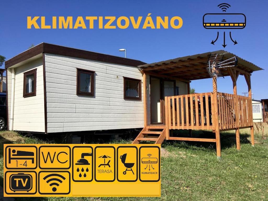 Fotografie z fotogalerie ubytování Mobilheim Chalet - Výrovická přehrada v destinaci Výrovice