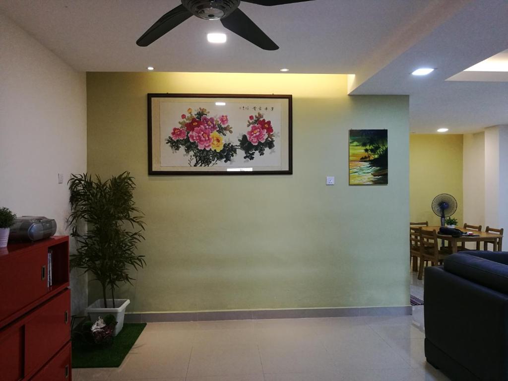 Posezení v ubytování EJ Guesthouse