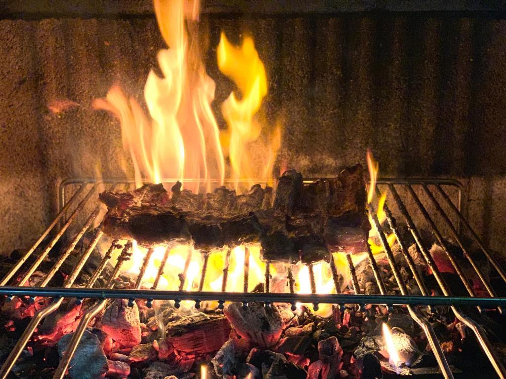 Sprzęt do grillowania w willi