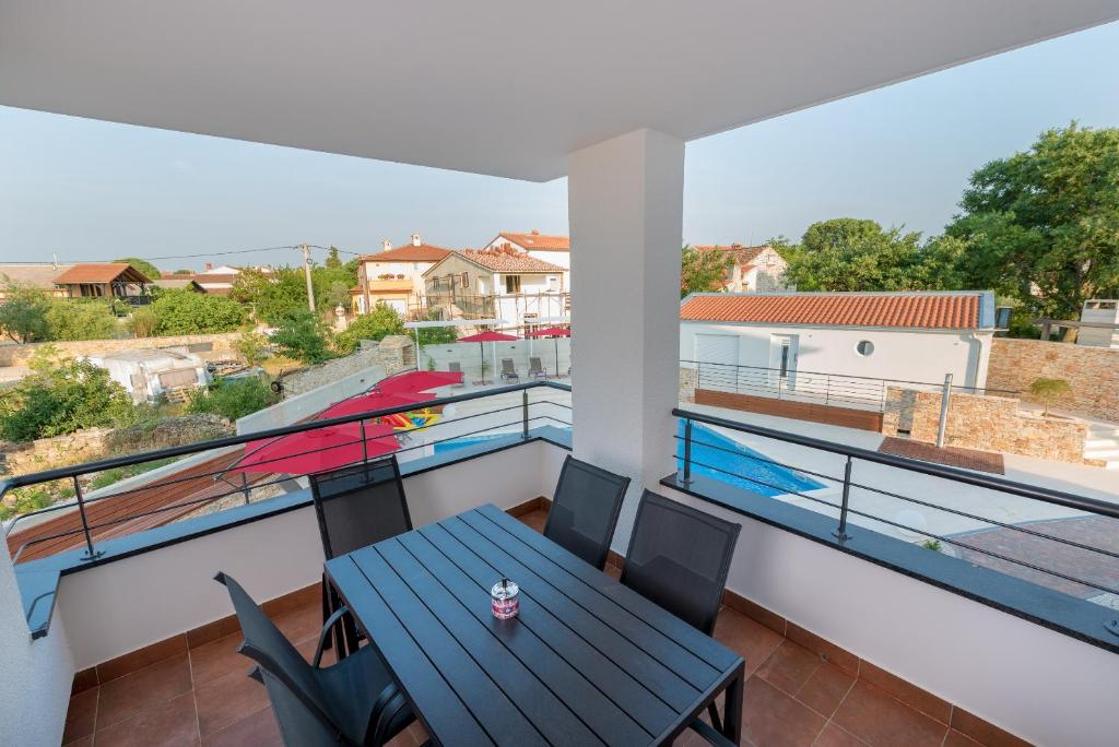 Balkón alebo terasa v ubytovaní Villa Anja 1st floor