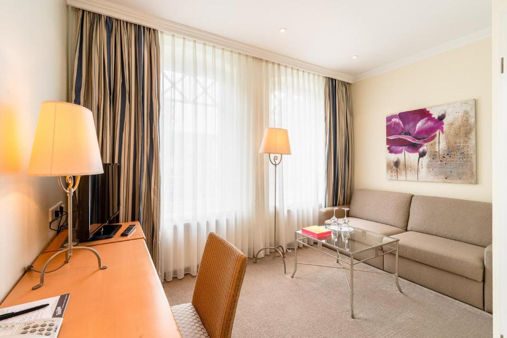 Posezení v ubytování Thomas Hotel Spa & Lifestyle