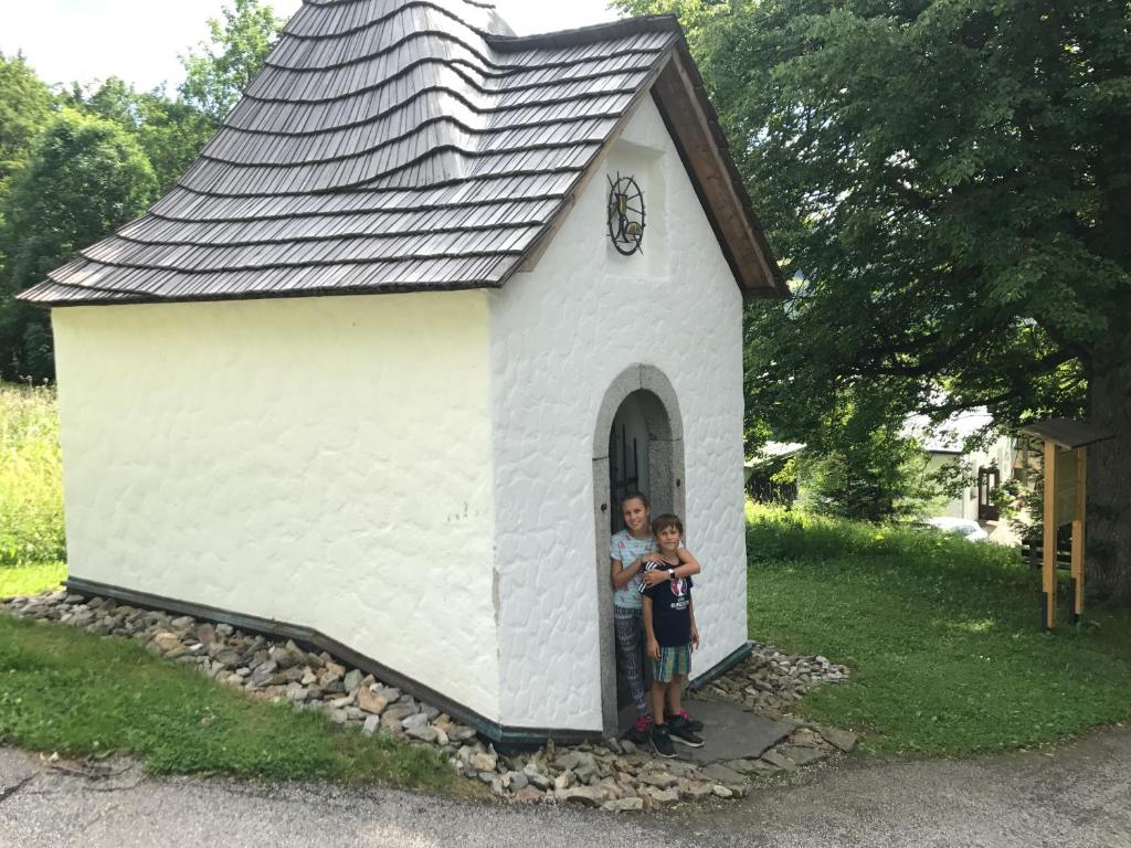 Zahrada ubytování CHALUPA Honzík - VILLA Vrchlabí