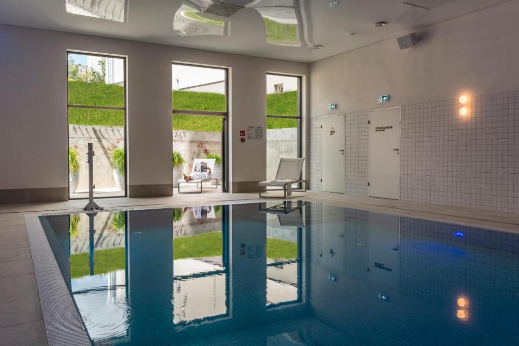 Bazén v ubytování Antares Hotel nebo v jeho okolí