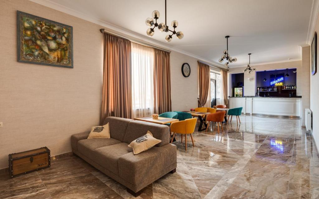 Posezení v ubytování Siberia Hotel