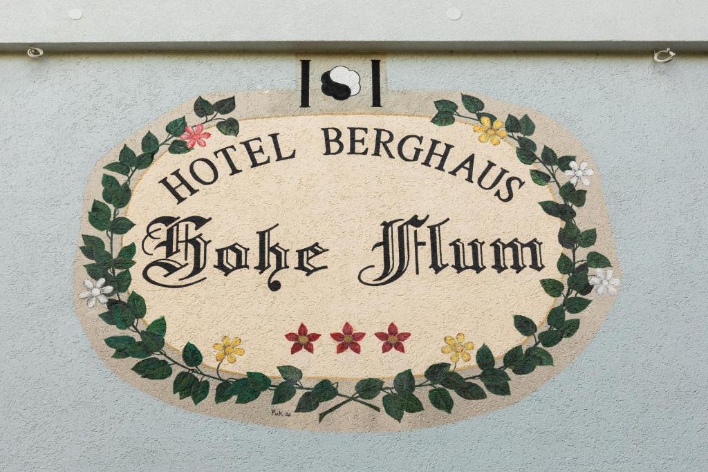Certifikát, hodnocení, plakát nebo jiný dokument vystavený v ubytování Hotel Hohe Flum